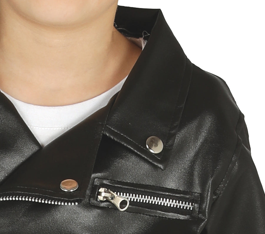 GP87477 – Rocker Abenteurerjacke Für Coole Tage – Größe: 110/116 – Farbe: Schwarz, Ansicht 2