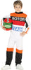 GP87500 – Sport Pilot Rennfahrer Kinderkostüm – Größe: 110/116 – Farbe: Weiß