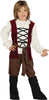 GP87503 – Mittelalterliche Abenteurer Kinder Kostüm – Größe: 110/116 – Farbe: Beige