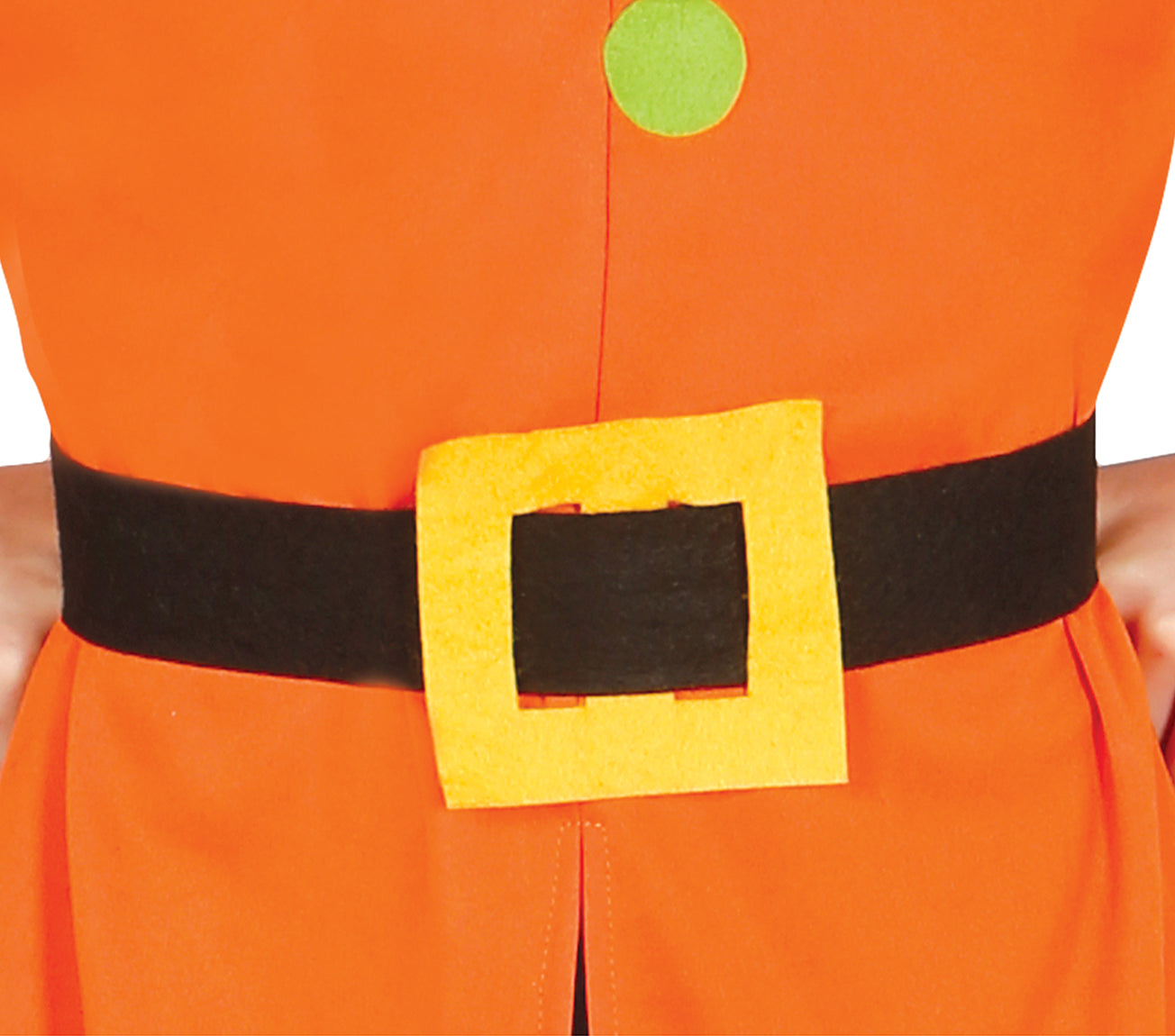 GP87514 – Märchenhafter Zwerg Karnevalskostüm – Größe: 110/116 – Farbe: Orange