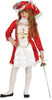 GP87524 – Musketier Karneval Outfit Hut Jabot – Größe: 110/116 – Farbe: Weiß