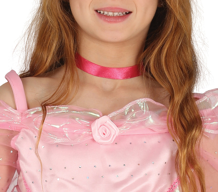 GP87535 – Prinzessin Traumkleid Karneval Kostüm – Größe: 98/104 – Farbe: Pink, Ansicht 2