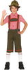 GP87570 – Oktoberfest Trachtenhose Traditionelles – Größe: 110/116 – Farbe: Rot