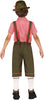 GP87570 – Oktoberfest Trachtenhose Traditionelles – Größe: 140/146 – Farbe: Rot