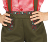 GP87570 – Oktoberfest Trachtenhose Traditionelles – Größe: 140/146 – Farbe: Rot