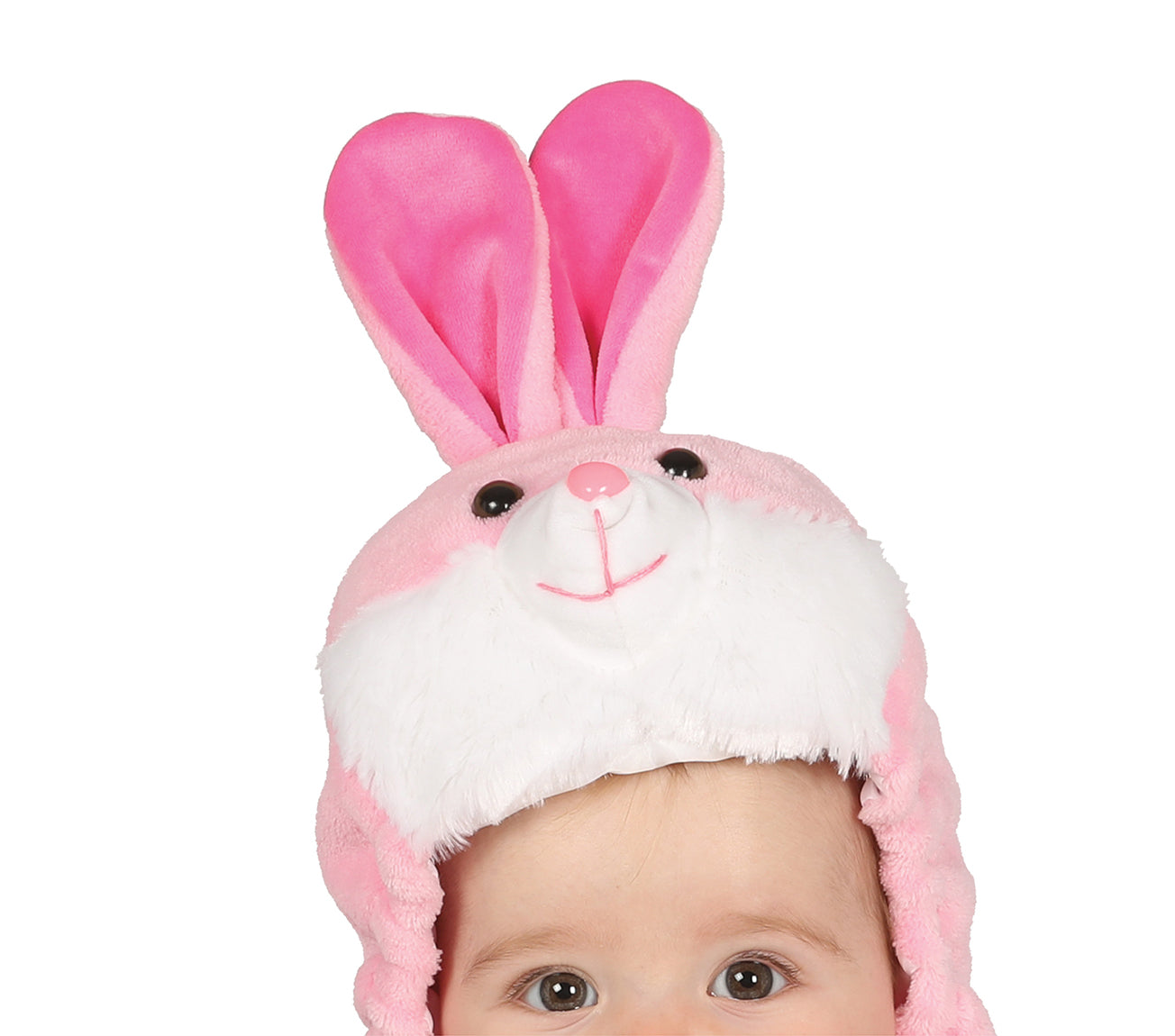 GP87586 – Tierkostüm Häschen Babyanzug Mit Kapuze – Größe: 74/80 – Farbe: Pink