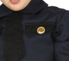 GP87610 – Polizist Karneval Kostüm Baby Overall – Größe: 74/80 – Farbe: Blau