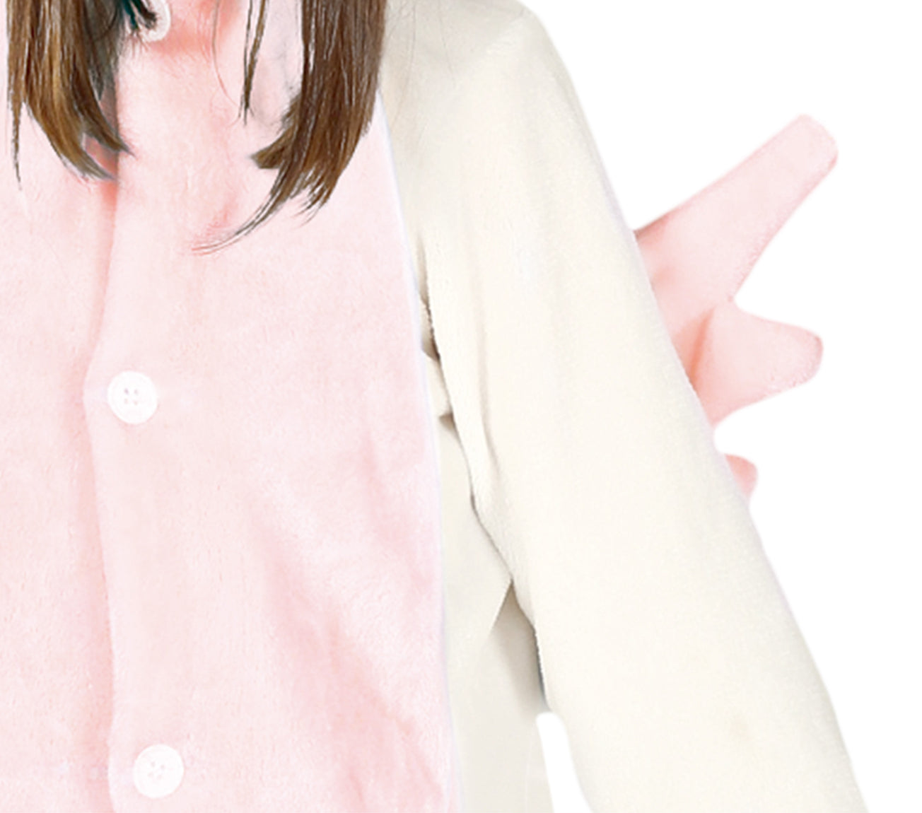 GP87638 – Einhorn Kigurumi Zauberhaftes Kostüm – Größe: 128/134 – Farbe: Weiß