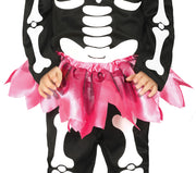 Halloween Skelett Tutu Jumpsuit Haarreif, Bild 5