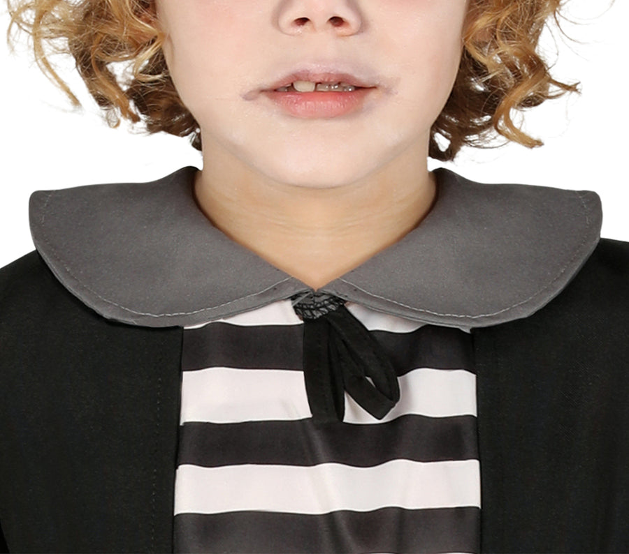 GP87683 – Gespenst Schule Junge Halloween – Größe: 98/104 – Farbe: Schwarz, Ansicht 2