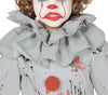 GP87696 – Clown Halloween Kinderkostüm Spaß Horror – Größe: 110/116 – Farbe: Grau