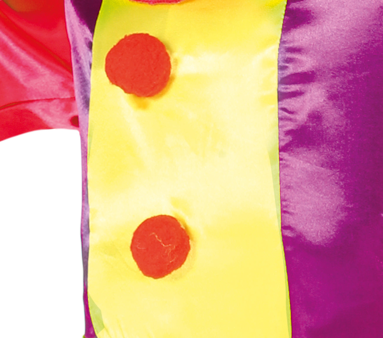 GP87709 – Clownkünstler Kinderfest Kostüm Spaßbunter – Größe: 140/146 – Farbe: Gelb