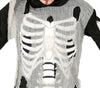 GP87732 – Skelett Ninja Halloween Kostüm Kinder – Größe: 128/134 – Farbe: Weiß
