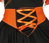GP87741 – Hexe Halloween Kostüm Mädchen Horror – Größe: 128/134 – Farbe: Schwarz