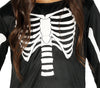 GP87751 – Skelett Spuk Abenteuer Kinder Halloween – Größe: 98/104 – Farbe: Schwarz