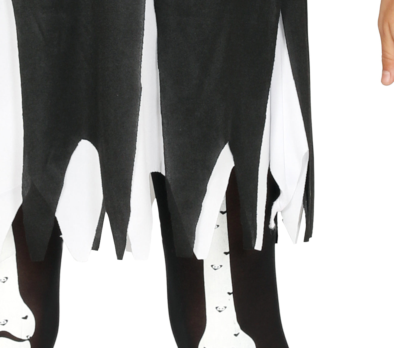 GP87751 – Skelett Spuk Abenteuer Kinder Halloween – Größe: 110/116 – Farbe: Schwarz