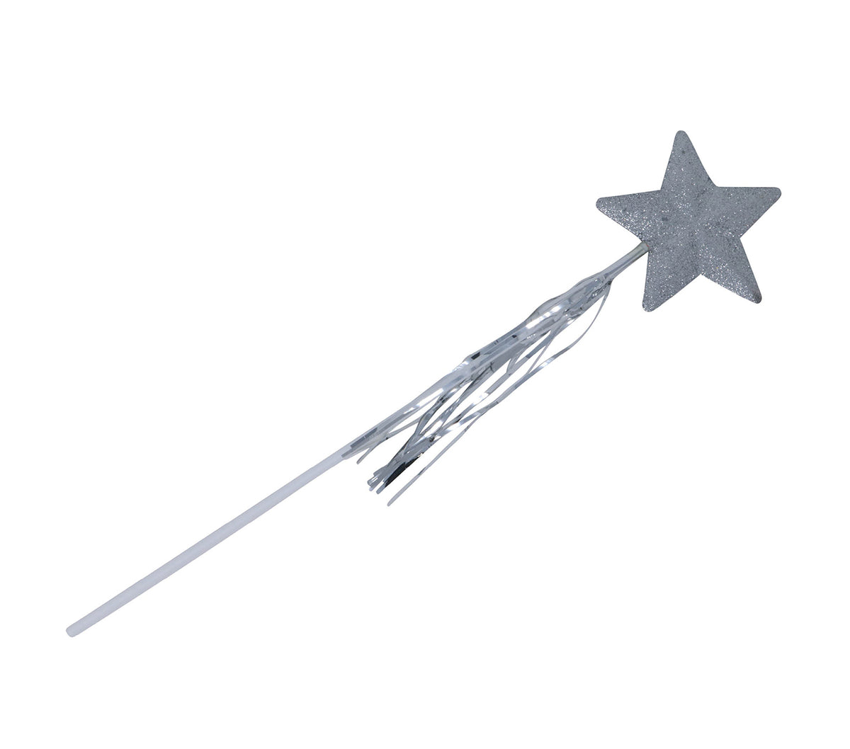 GP16381 – Glitzer Zauberstab für Mädchen 53 cm – Farbe: Silber