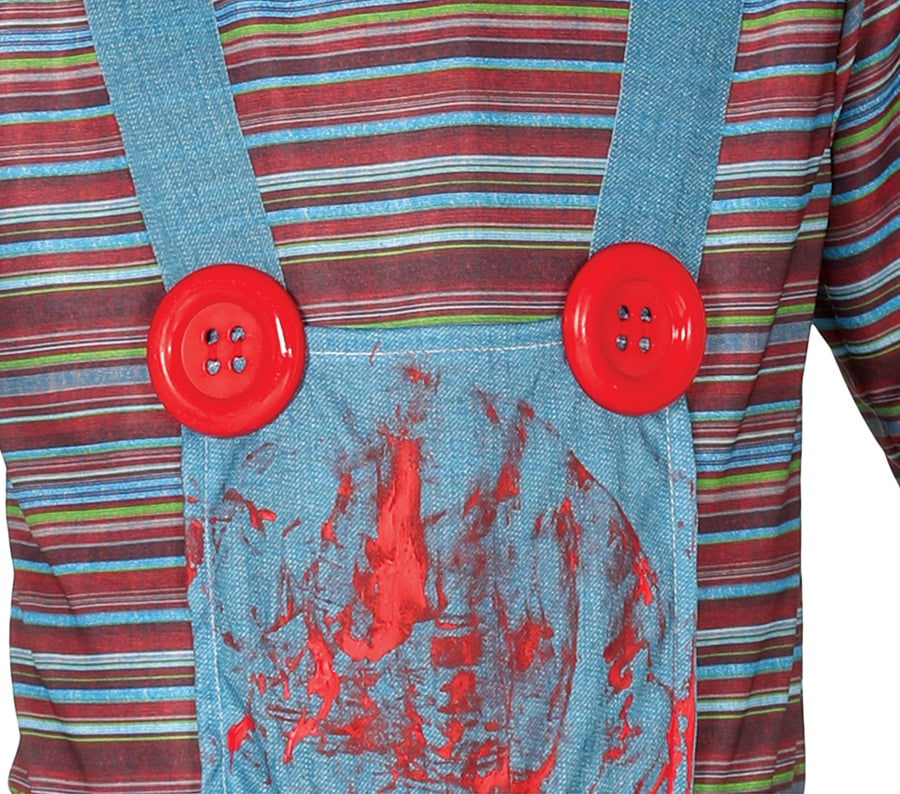 GP87800 – Halloween Puppe Jumpsuit Gruselige – Größe: 98/104 – Farbe: Blau, Ansicht 2