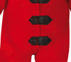 GP87805 – Feuerwehrkostüm Karneval Rot Schwarz Helm – Größe: 74/80 – Farbe: Rot