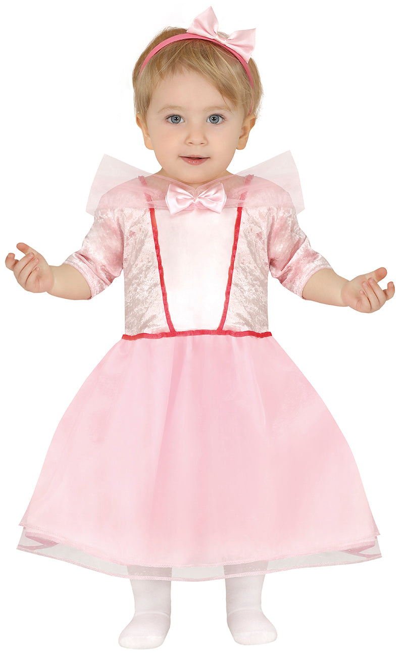 GP87829 – Prinzessin Kleiderträume Rosa Baby Outfit – Größe: 74/80 – Farbe: Pink
