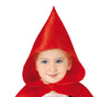 GP87837 – Märchen Kleid Mit Kapuze – Größe: 74/80 – Farbe: Rot