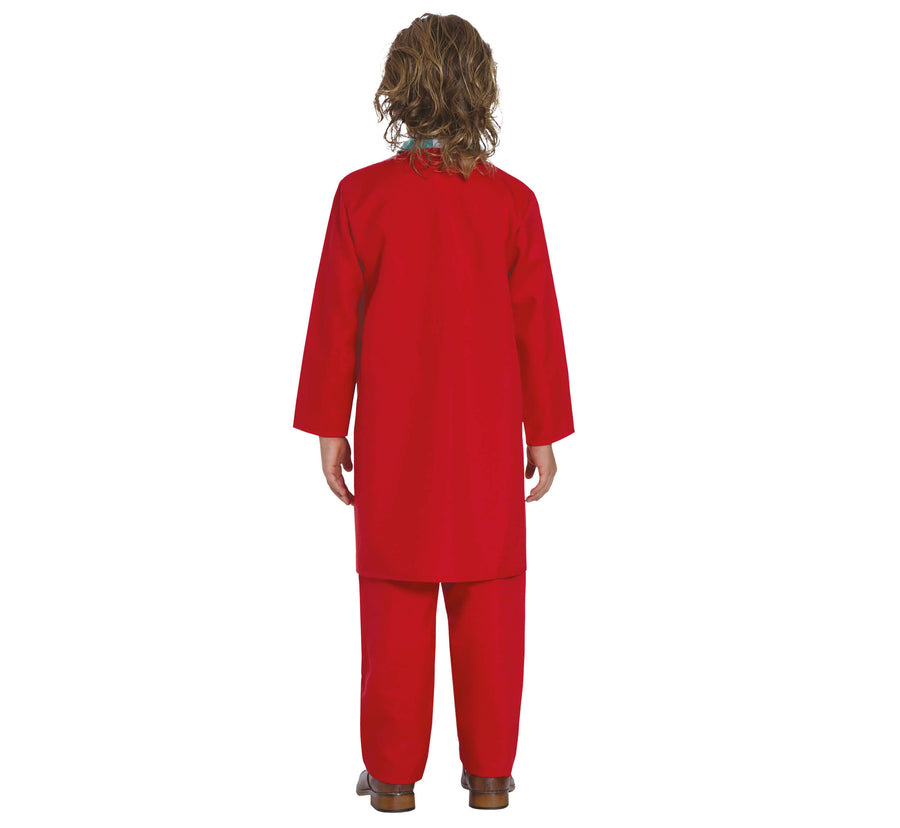 GP87855 – Mr Smile Halloween Kostüm – Größe: 110/116 – Farbe: Rot, Ansicht 2