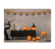 Kürbis Wimpelgirlande 550 cm Halloween, Bild 2