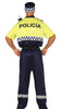 GP88190 – Polizei Uniform Karneval Kostüm Cap – Größe: 54 - 56 (XL) – Farbe: Gelb