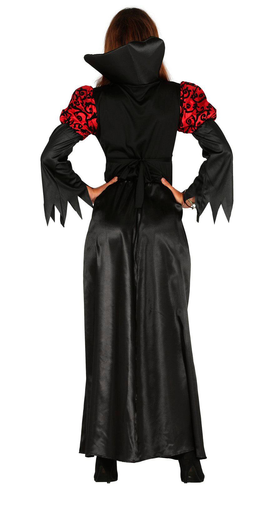GP88052 – Vampir Halloween Gräfin Kostüm – Größe: 42 - 44 (L) – Farbe: Rot