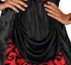 GP88052 – Vampir Halloween Gräfin Kostüm – Größe: 42 - 44 (L) – Farbe: Rot