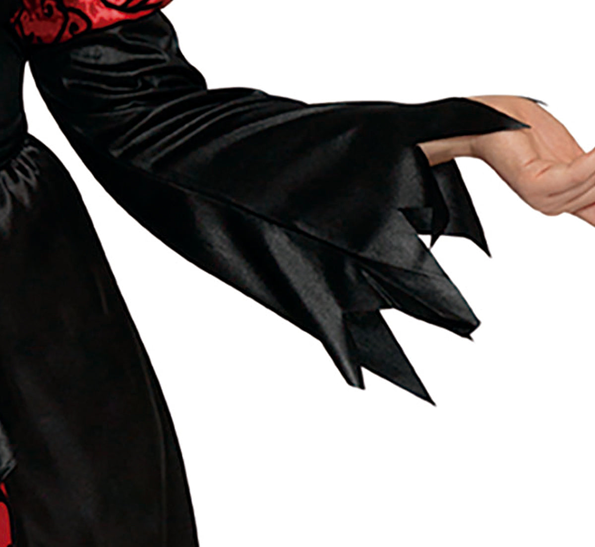 GP88052 – Vampir Halloween Gräfin Kostüm – Größe: 44 - 46 (XL) – Farbe: Rot