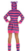 GP88218 – Katze Abenteuerfigur Kostüm Lila Pink – Größe: 36 - 38 (S) – Farbe: Lila