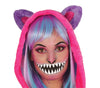 GP88218 – Katze Abenteuerfigur Kostüm Lila Pink – Größe: 36 - 38 (S) – Farbe: Lila
