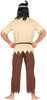 GP88229 – Indischer Krieger Kostüm Karneval – Größe: 54 - 56 (XL), 46 - 48 (S) – Farbe: Beige
