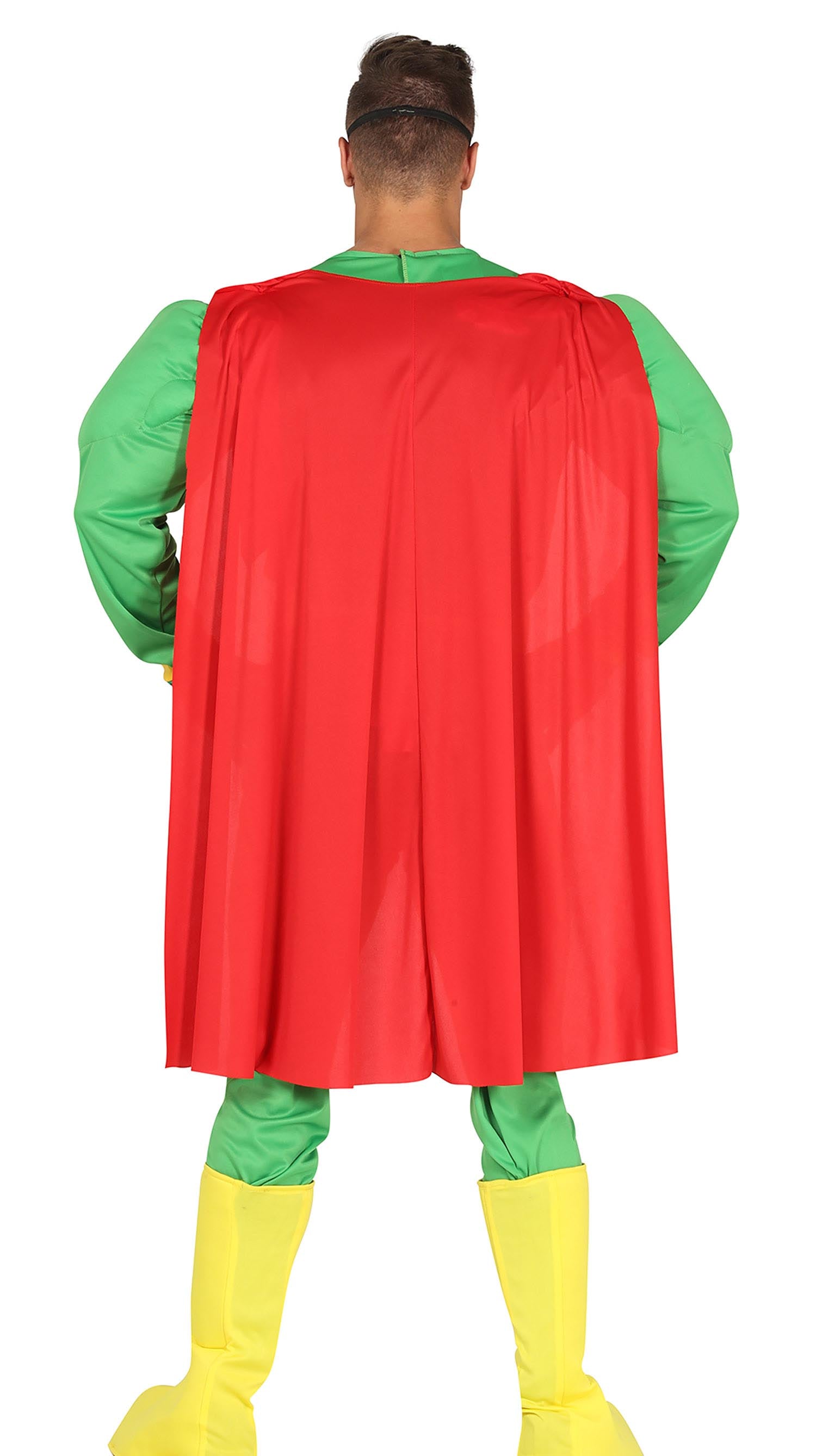 GP88275 – Superhelden Abenteuerfigur Rastafarian – Größe: 46 - 48 (S) – Farbe: Grün