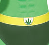 GP88275 – Superhelden Abenteuerfigur Rastafarian – Größe: 54 - 56 (XL) – Farbe: Grün