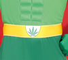 GP88275 – Superhelden Abenteuerfigur Rastafarian – Größe: 54 - 56 (XL) – Farbe: Grün