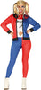 GP88372 – Clown Bösewicht Kostüm Halloween Harlekin – Größe: 36 - 38 (S) – Farbe: Blau