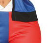 GP88372 – Clown Bösewicht Kostüm Halloween Harlekin – Größe: 36 - 38 (S) – Farbe: Blau