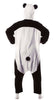 GP84612 – Tier Kigurumi Panda Kostüm Overall – Größe: 38 - 40 (M) – Farbe: Weiß