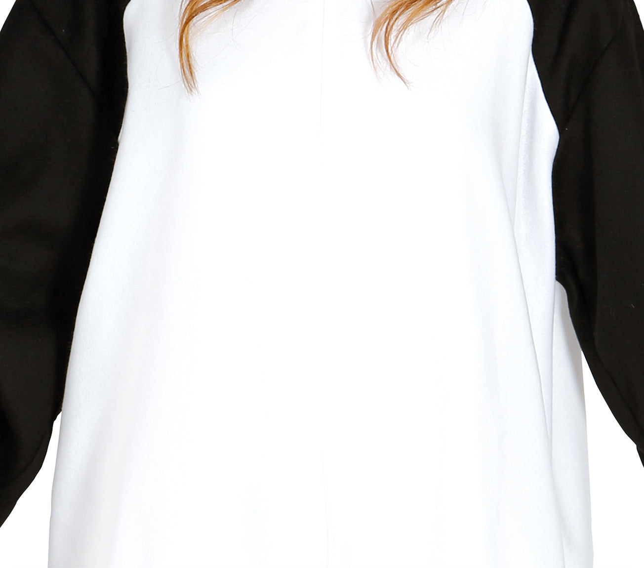 GP84612 – Tier Kigurumi Panda Kostüm Overall – Größe: 38 - 40 (M) – Farbe: Weiß