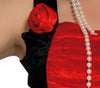 GP84366 – 20S Charleston Tanzkleid Rot Schwarz – Größe: 44 - 46 (XL) – Farbe: Schwarz