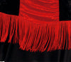 GP84366 – 20S Charleston Tanzkleid Rot Schwarz – Größe: 44 - 46 (XL) – Farbe: Schwarz