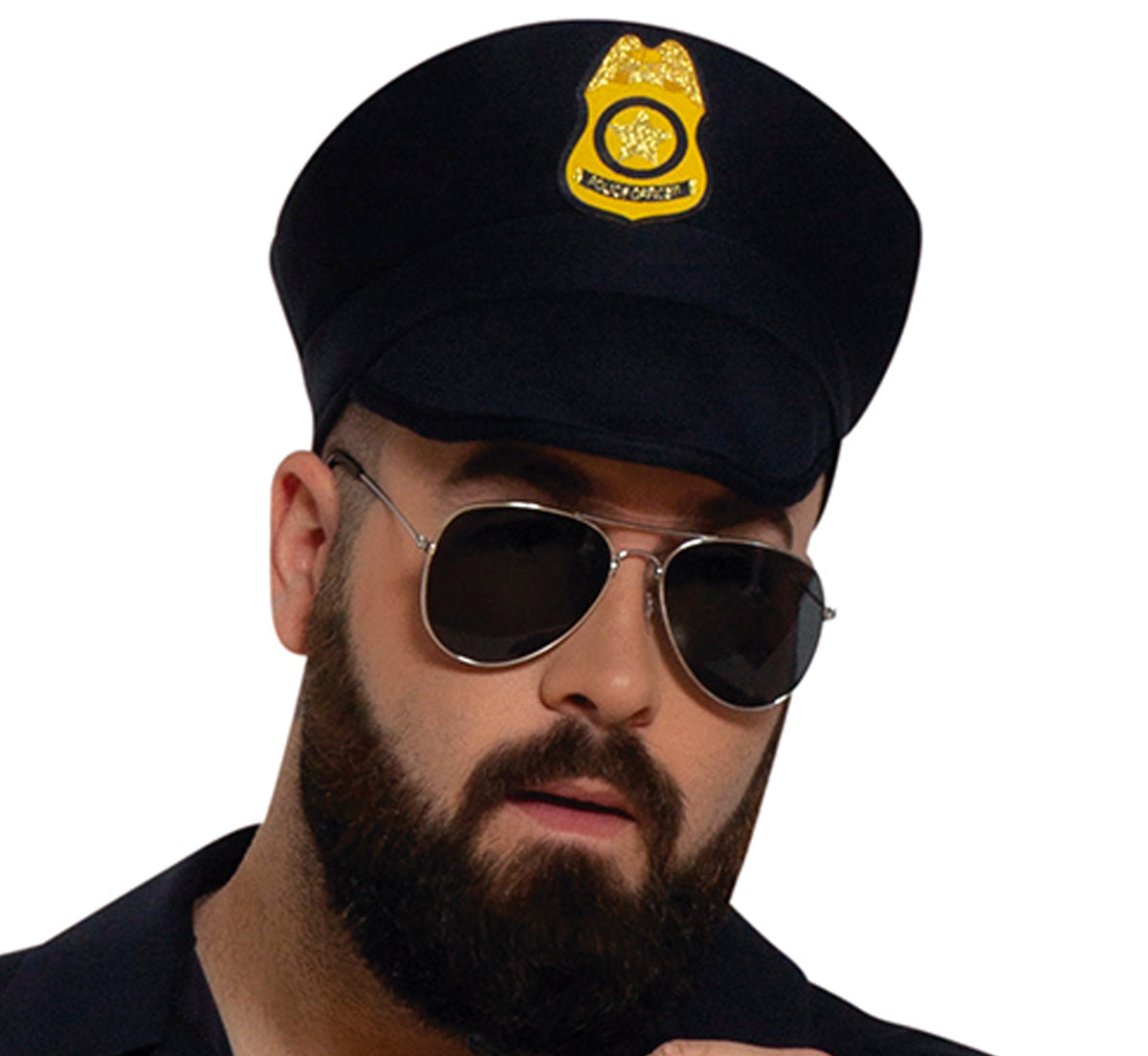 GP80180 – Polizei Karnevalskostüm Realistisches Outfit – Größe: 54 - 56 (XL) – Farbe: Blau
