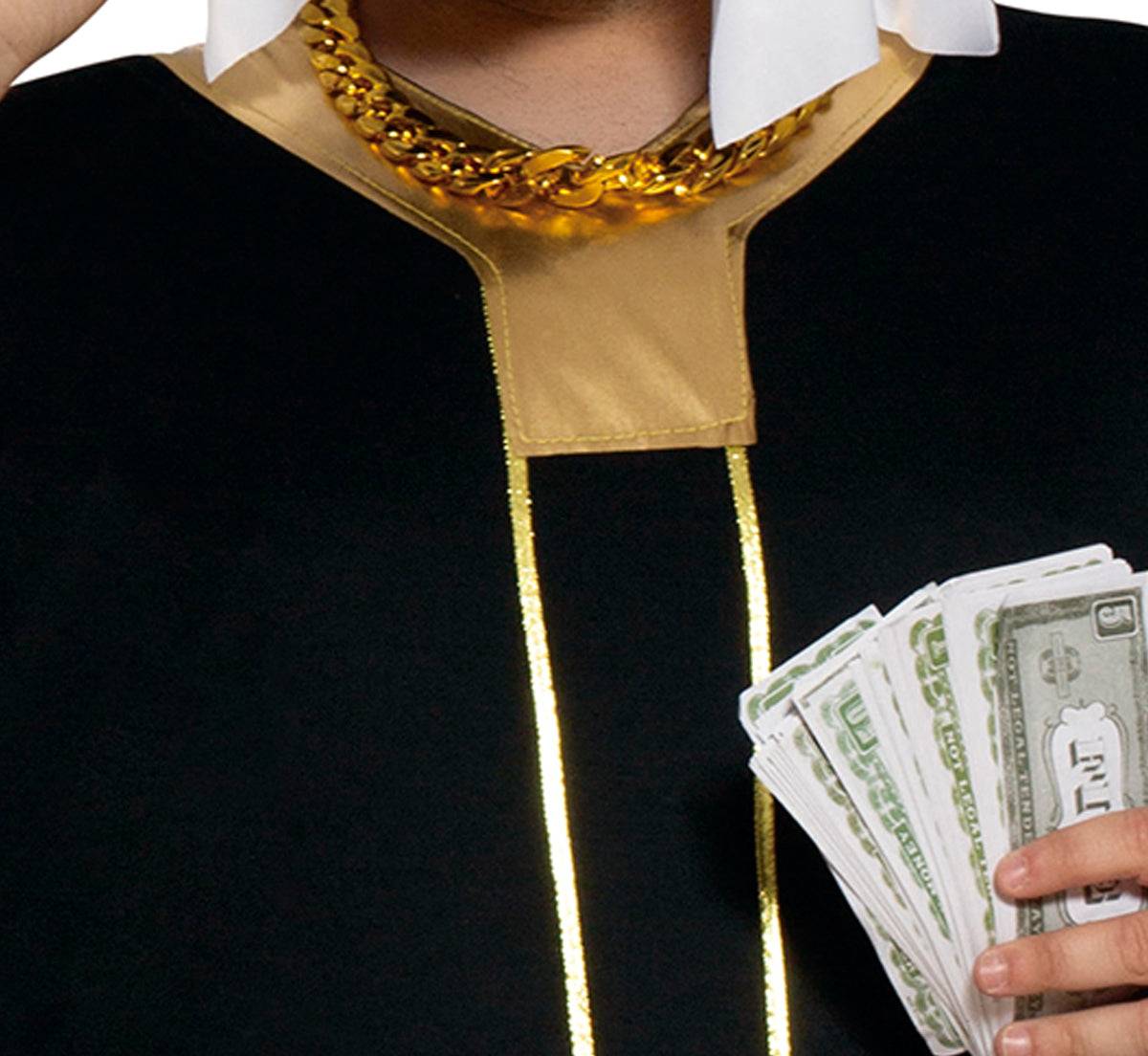 GP80830 – Wüstenprinz Karneval Kostüm Sheik – Größe: 54 - 56 (XL) – Farbe: Schwarz