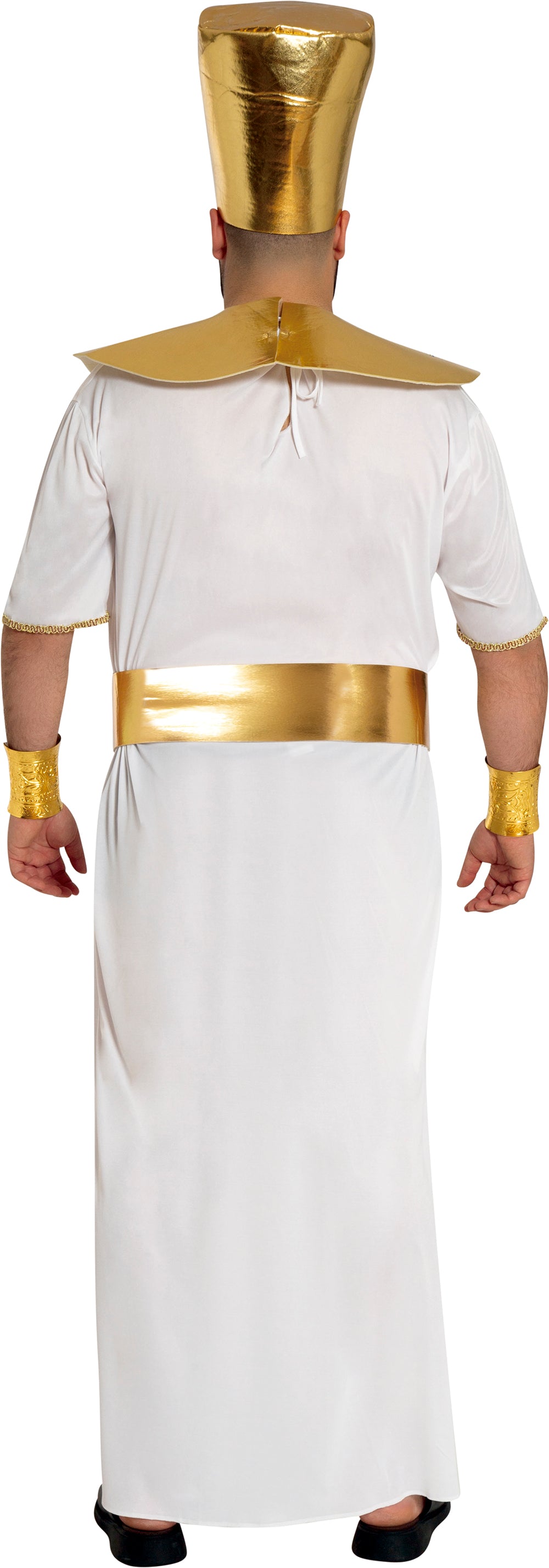 GP84940 – Pharao Kostüm Königsgewand Ägypten – Größe: 54 - 56 (XL) – Farbe: Weiß