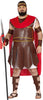 GP80285 – Römer Gladiator Antike Kostüm Kapitän – Größe: 54 - 56 (XL) – Farbe: Braun