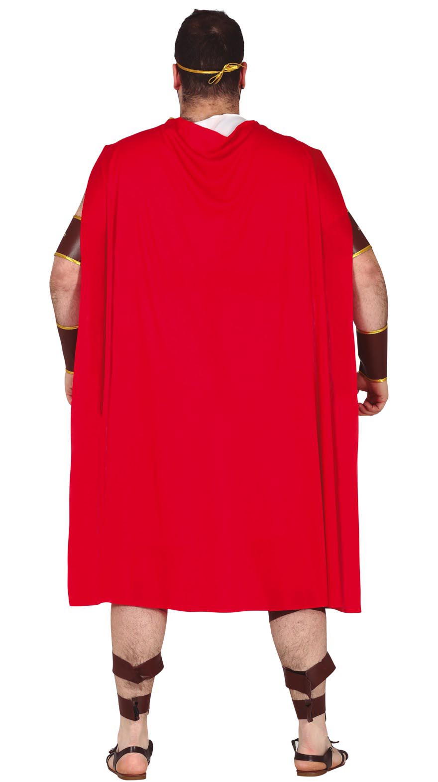 GP80285 – Römer Gladiator Antike Kostüm Kapitän – Größe: 54 - 56 (XL) – Farbe: Braun
