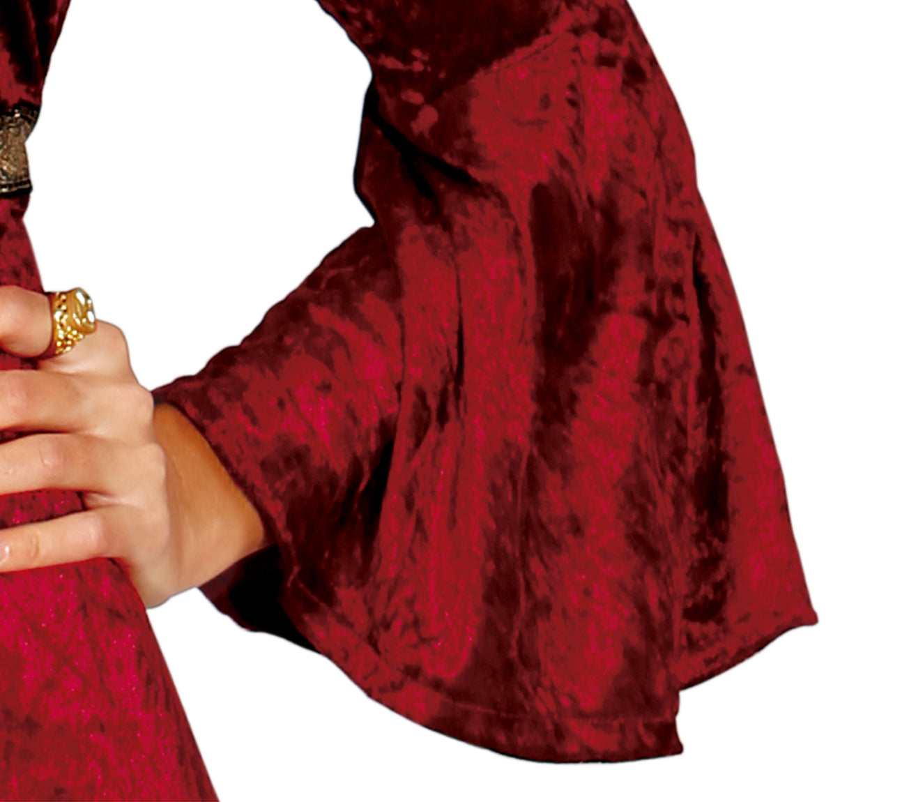 GP80364 – Prinzessin Mittelalter Gewand – Größe: 38 - 40 (M) – Farbe: Grau