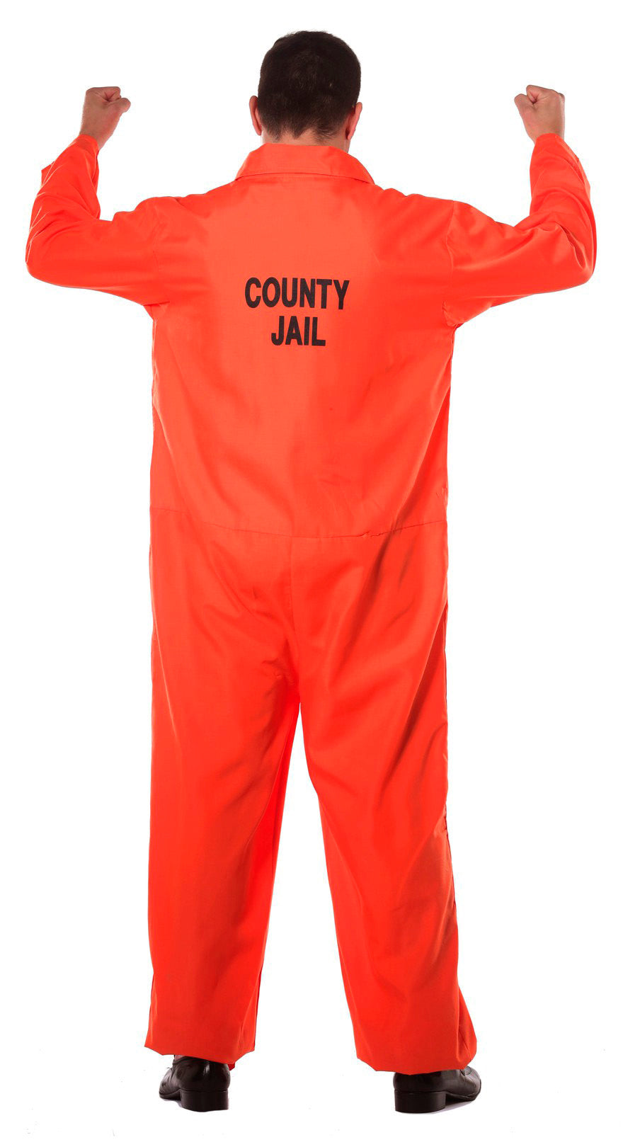 GP80435 – Dieb Halloween Kostüm Gefängnis Outfit – Größe: 54 - 56 (XL) – Farbe: Orange